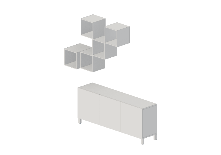Móveis 3D - Conjunto de móveis para TV - Ikea - Besta -... Móveis 3D - Conjunto de móveis para TV - Ikea - Besta -...
