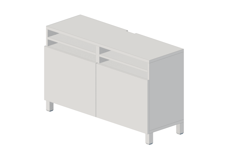 Mobili 3D - Composizione di mobili per TV - Ikea - Besta -... Mobili 3D - Composizione di mobili per TV - Ikea - Besta -...