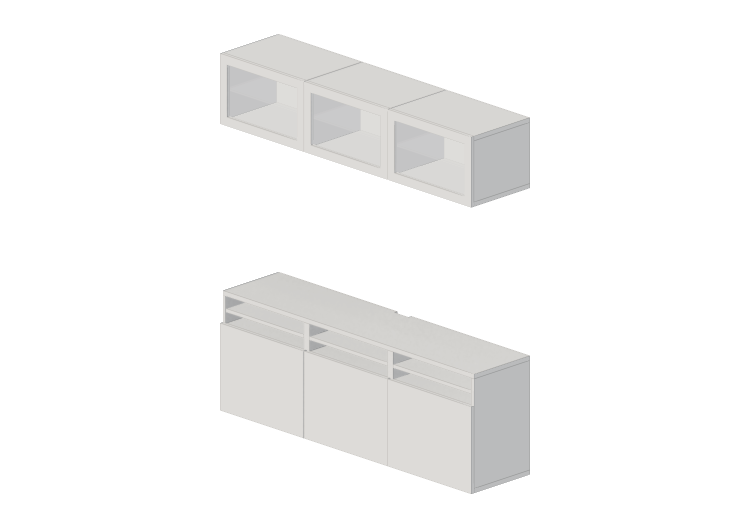 Meubles 3D - Combinaison de meubles pour TV - Ikea - Besta... Meubles 3D - Combinaison de meubles pour TV - Ikea - Besta...