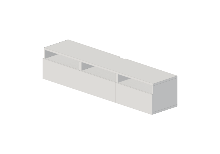 3D Möbel - TV-Möbel, Kombination - Ikea - Besta - IKEA 3D Möbel - TV-Möbel, Kombination - Ikea - Besta - IKEA