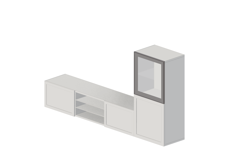 Muebles 3D - Composición de muebles para TV - Ikea - Besta... Muebles 3D - Composición de muebles para TV - Ikea - Besta...