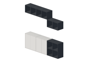 3D Furniture - Furniture composition - Ikea - Eket