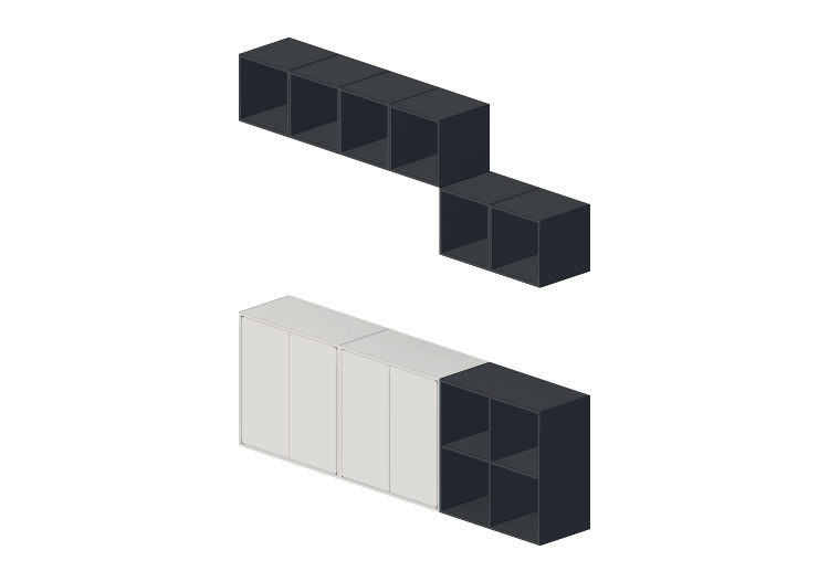 3D Furniture - Furniture composition - Ikea - Eket - IKEA 3D Furniture - Furniture composition - Ikea - Eket - IKEA