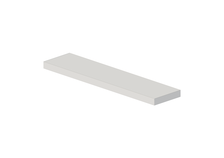 Acessórios 3D - Prateleira de madeira envernizada - Ikea -... Acessórios 3D - Prateleira de madeira envernizada - Ikea -...