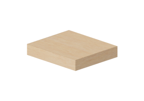 Accessori 3D - Mensola in legno - Ikea - Lack