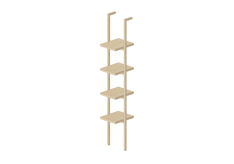 Accesorios 3D - Repisa de madera - Ikea - Rexbo - IKEA Accesorios 3D - Repisa de madera - Ikea - Rexbo - IKEA