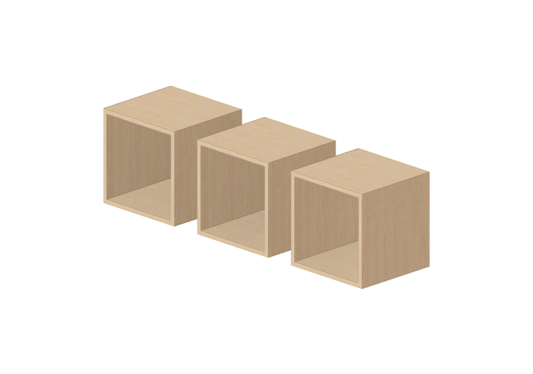 Accessori 3D - Mensole in legno - Ikea - Traby - IKEA Accessori 3D - Mensole in legno - Ikea - Traby - IKEA