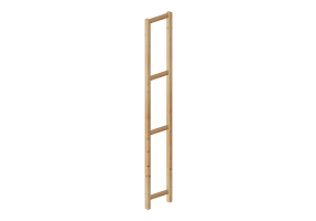 Accessoires 3D - Montant lat&eacute;ral en bois - Ikea - Ivar