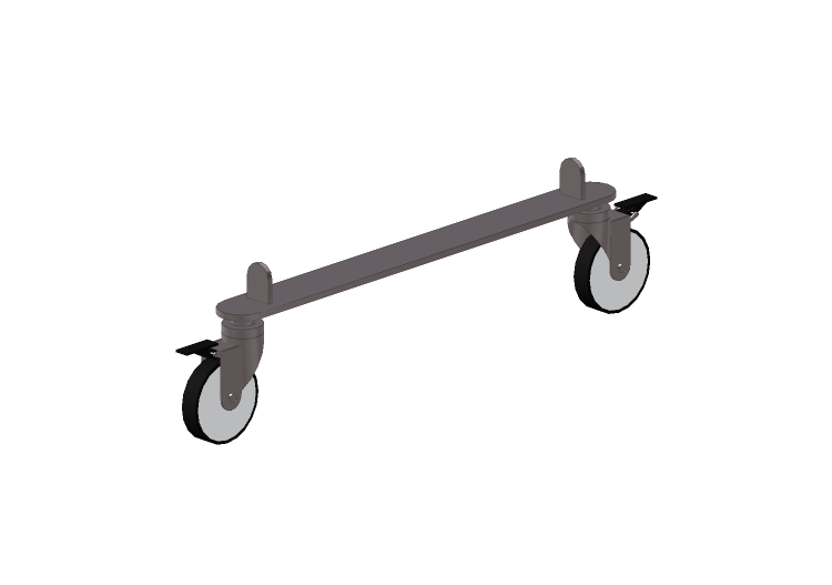 Accessori 3D - Set ruote - Ikea - Kallax - IKEA Accessori 3D - Set ruote - Ikea - Kallax - IKEA