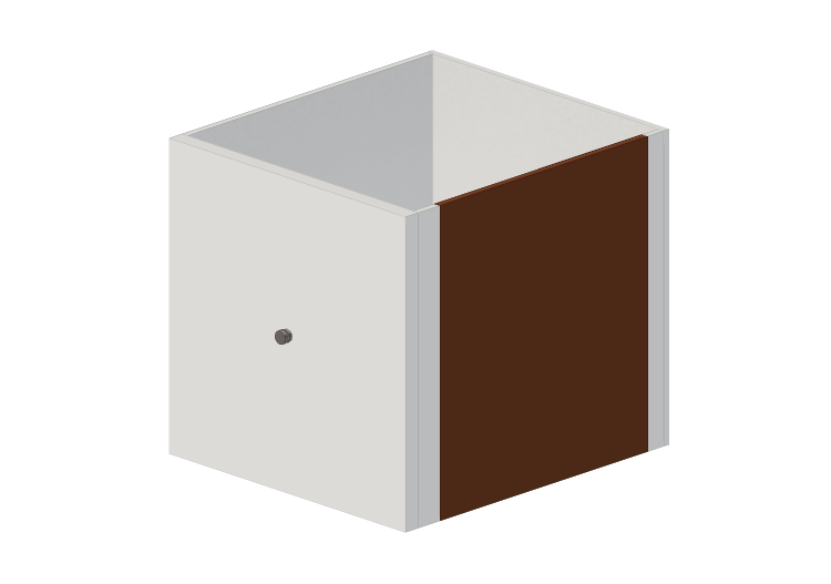 Accessoires 3D - Tiroir en bois laqué - Ikea - Kallax -... Accessoires 3D - Tiroir en bois laqué - Ikea - Kallax -...