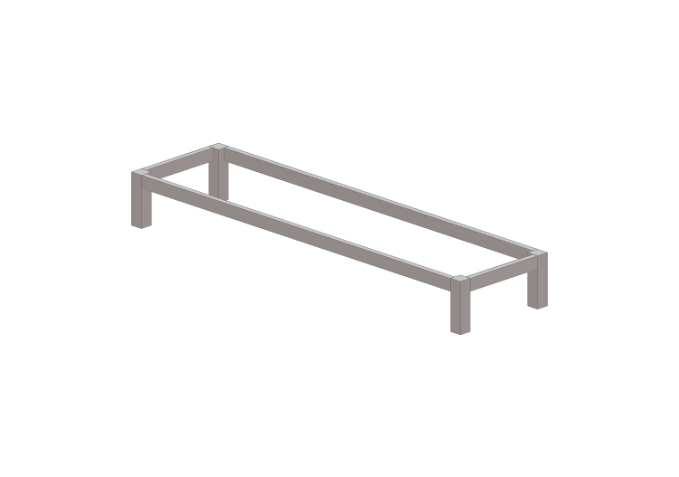 Accessoires 3D - Support en métal - Ikea - Kallax - IKEA Accessoires 3D - Support en métal - Ikea - Kallax - IKEA