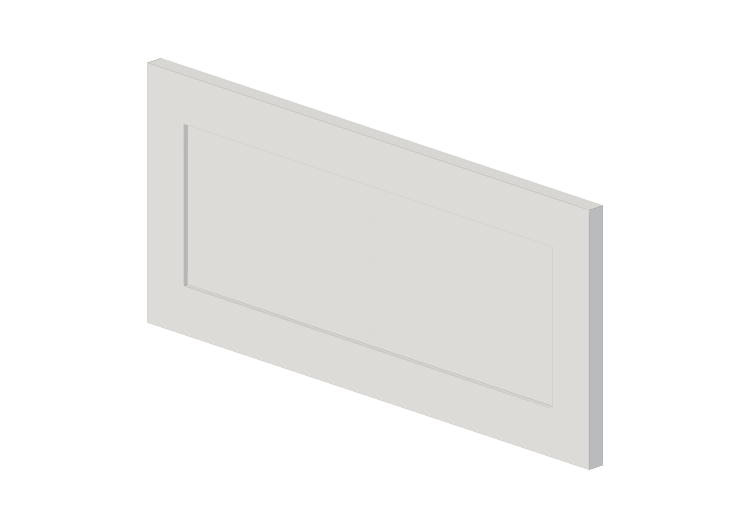 Accessoires 3D - Porte en bois laqué - Ikea - Hanviken -... Accessoires 3D - Porte en bois laqué - Ikea - Hanviken -...