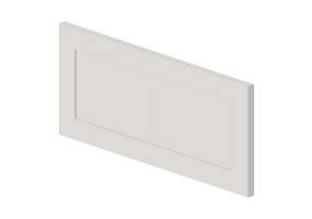 Accesorios 3D - Puerta de madera lacada - Ikea - Hanviken