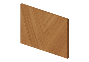 3D Accessories - Wooden door - Ikea - Hedeviken