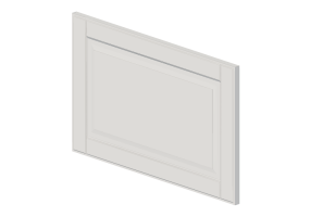 Acess&oacute;rios 3D - Porta de madeira envernizada - Ikea - Sindvik