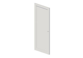 3D Accessories - Lacquered wooden door - Ikea - Oxberg