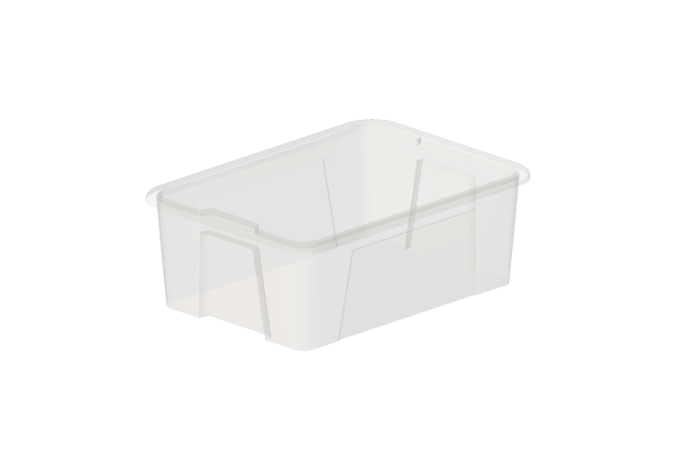 Acessórios 3D - Caixa organizadora de plástico - Ikea -... Acessórios 3D - Caixa organizadora de plástico - Ikea -...