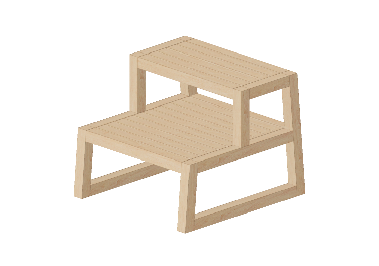 Accessori 3D - Sgabello in legno - Ikea - Molger - IKEA Accessori 3D - Sgabello in legno - Ikea - Molger - IKEA