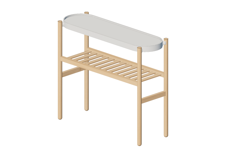 3D Zubehör - Pflanzgefäß aus Holz - Ikea - Satsumas - IKEA 3D Zubehör - Pflanzgefäß aus Holz - Ikea - Satsumas - IKEA