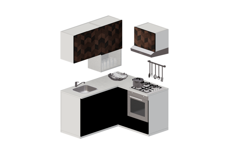 Cucine 3D - Cucina completa di elettrodomestici - Ikea -... Cucine 3D - Cucina completa di elettrodomestici - Ikea -...