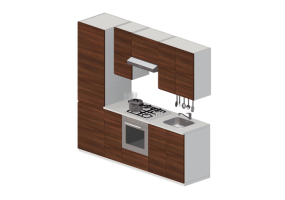 Cocinas 3D - Cocina completa con electrodomésticos - Ikea - Metod - Voxtorp