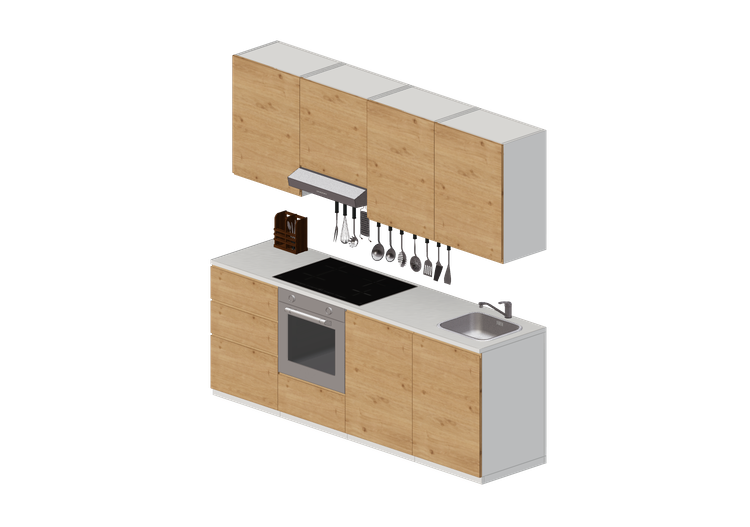 Cocinas 3D - Cocina completa con electrodomésticos - Ikea -... Cocinas 3D - Cocina completa con electrodomésticos - Ikea -...
