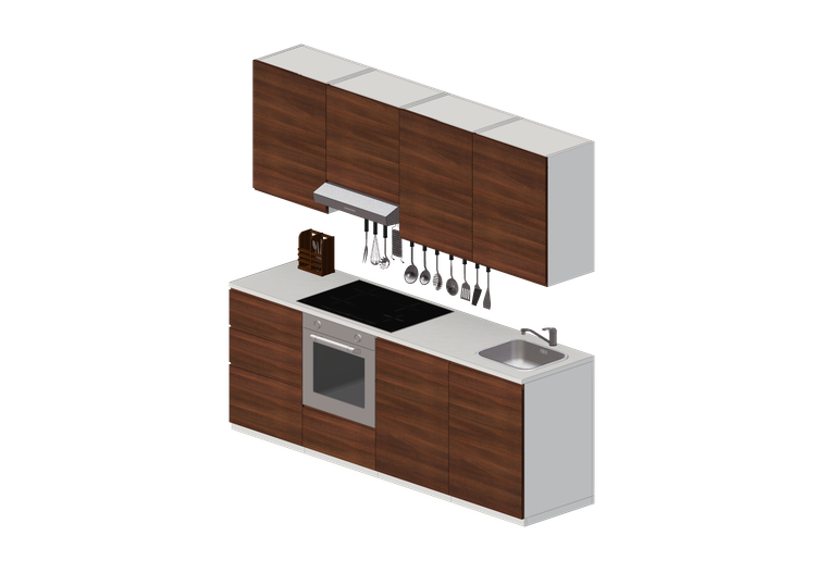 Cozinhas 3D - Cozinha com eletrodomésticos - Ikea - Metod -... Cozinhas 3D - Cozinha com eletrodomésticos - Ikea - Metod -...