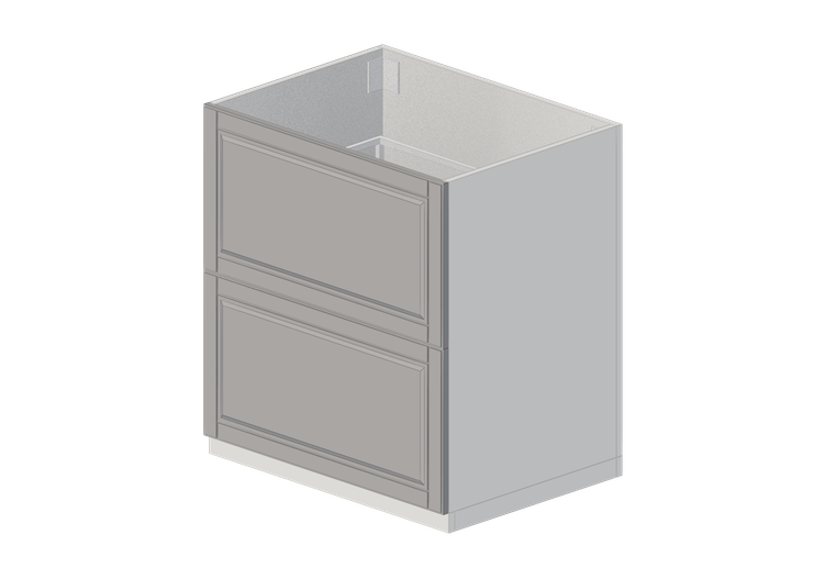 3D Bases - Mueble base de madera lacada para fregadero -... 3D Bases - Mueble base de madera lacada para fregadero -...