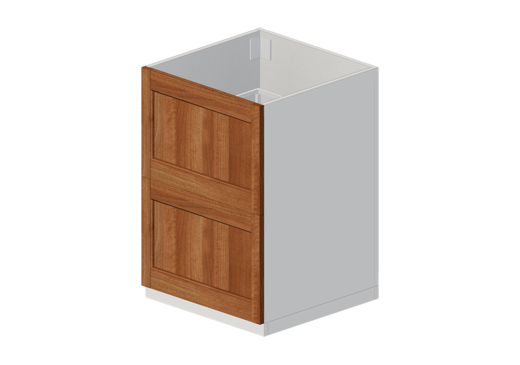 3D Unterschränke - Unterschrank für Spüle aus Holz lackiert... 3D Unterschränke - Unterschrank für Spüle aus Holz lackiert...