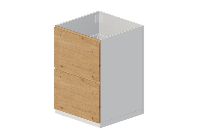 Basi 3D - Mobile base per lavello in legno laccato - Ikea -... Basi 3D - Mobile base per lavello in legno laccato - Ikea -...