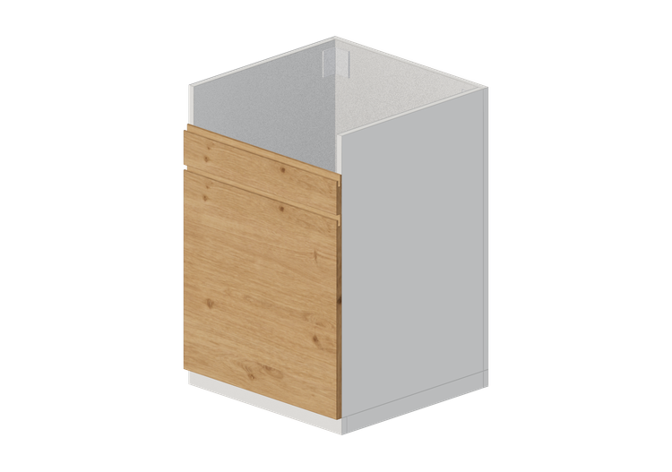 Armoires inférieures 3D - Élément bas pour évier en bois... Armoires inférieures 3D - Élément bas pour évier en bois...