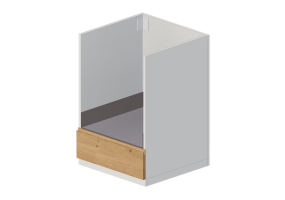Armoires inférieures 3D - Meuble avec espace electroménagers - Ikea - Metod - Maximera - Voxtorp