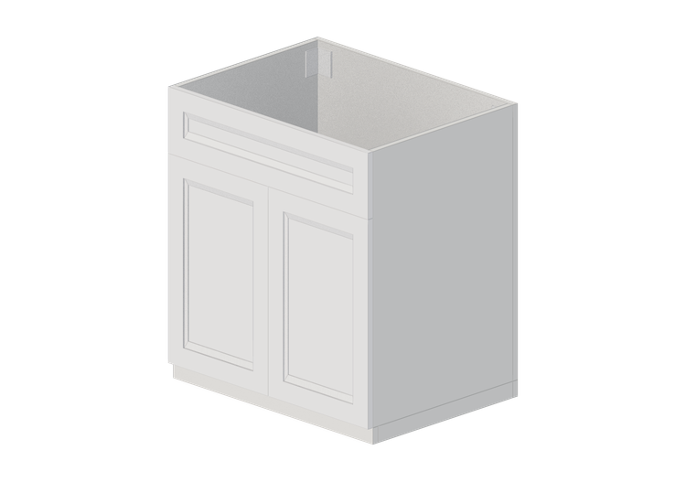 Basi 3D - Mobile base per lavello in legno laccato - Ikea -... Basi 3D - Mobile base per lavello in legno laccato - Ikea -...