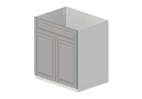 3D Bases - Armario bajo de madera lacada para fregadero - Ikea - Metod - Bodbyn