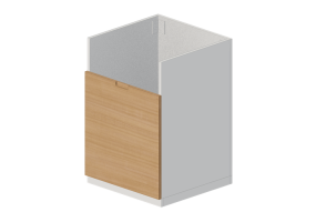 Basi 3D - Mobile base per lavello in legno laccato - Ikea - Metod - Fr&ouml;jered