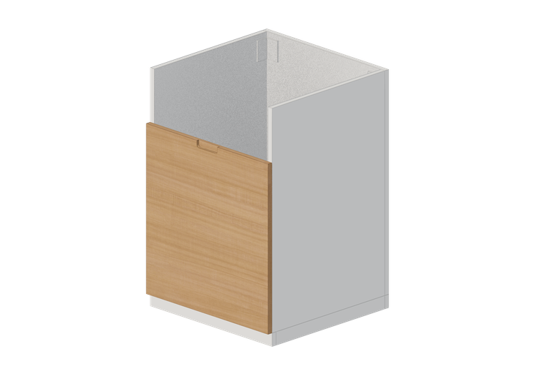 Basi 3D - Mobile base per lavello in legno laccato - Ikea -... Basi 3D - Mobile base per lavello in legno laccato - Ikea -...