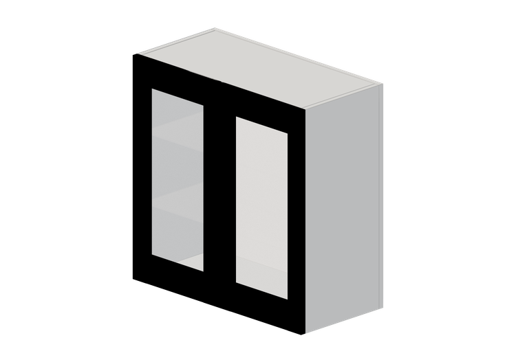 Pensili 3D - Pensile in legno laccato - Ikea - Metod -... Pensili 3D - Pensile in legno laccato - Ikea - Metod -...