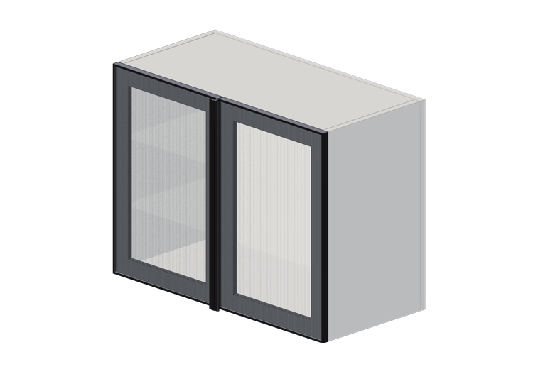Colgantes 3D - Mueble alto de madera lacada - Ikea - Metod... Colgantes 3D - Mueble alto de madera lacada - Ikea - Metod...