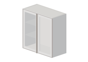Colgantes 3D - Mueble alto de madera lacada - Ikea - Metod - Hejsta