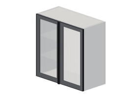 Arm&aacute;rios a&eacute;reos 3D - Prateleira de madeira envernizada - Ikea - Metod - Hejsta