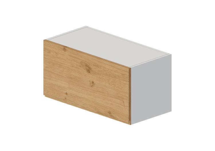3D Hanging cabinets - Horizontal wall cabinet in lacquered... 3D Hanging cabinets - Horizontal wall cabinet in lacquered...