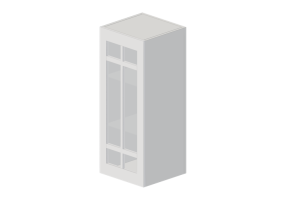 3d H&auml;ngeschr&auml;nke - H&auml;ngeschrank aus Holz lackiert - Ikea - Metod - Stensund