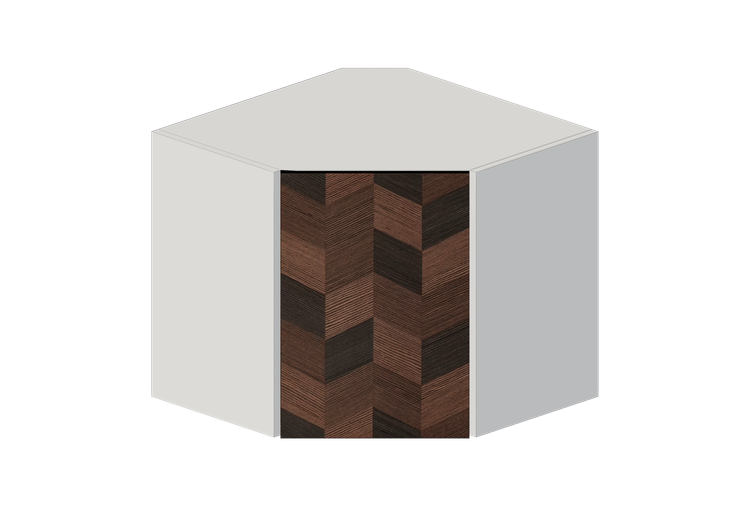 Colgantes 3D - Armario esquinero de madera lacada - Ikea -... Colgantes 3D - Armario esquinero de madera lacada - Ikea -...