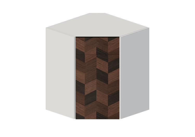 Colgantes 3D - Armario esquinero de madera lacada - Ikea -... Colgantes 3D - Armario esquinero de madera lacada - Ikea -...