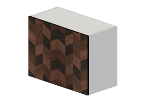 3d H&auml;ngeschr&auml;nke - Wandschrank mit Abtropfgestell aus Holz lackiert - Ikea - Metod - Hasslarp