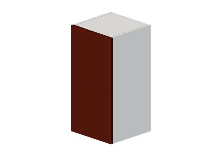 Pensili 3D - Pensile in legno laccato - Ikea - Metod -... Pensili 3D - Pensile in legno laccato - Ikea - Metod -...