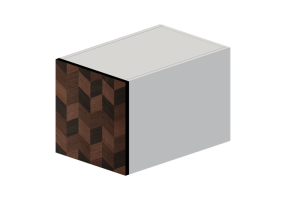 Pensili 3D - Pensile in legno laccato - Ikea - Metod - Hasslarp