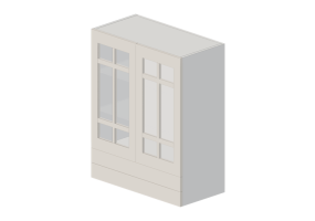 3d H&auml;ngeschr&auml;nke - H&auml;ngeschrank aus Holz lackiert - Ikea - Metod - Maximera - Stensund