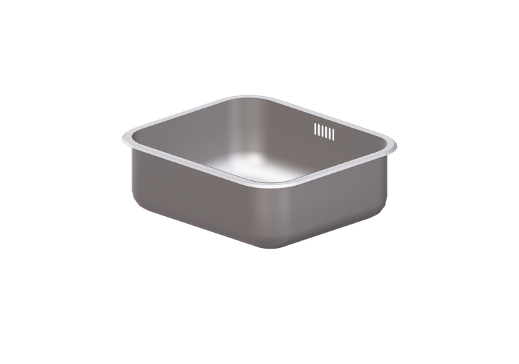 Lavabos et éviers 3D - Évier en chrome mat - Ikea - Fyndig... Lavabos et éviers 3D - Évier en chrome mat - Ikea - Fyndig...