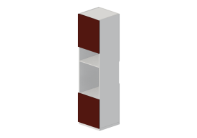 Colonne 3D - Mobile a colonna in legno laccato - Ikea - Metod 